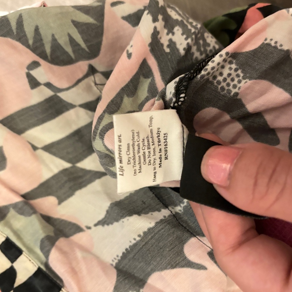 Stylish Multicolor Patterned Blouse - image 7